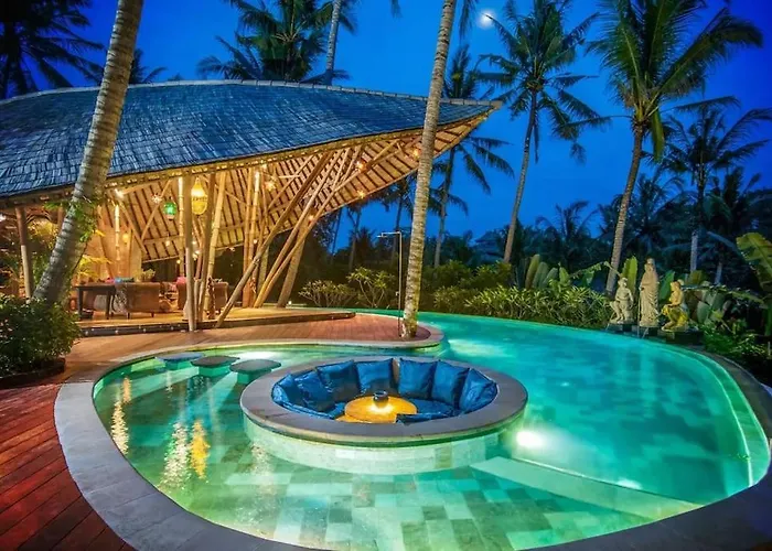 Villa Harmony House, Bamboo House With Pool View Bringkit