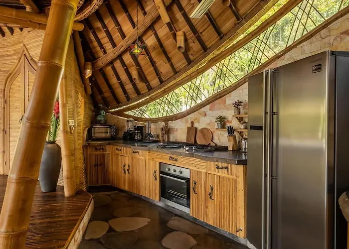 Harmony House, Bamboo House With Pool View