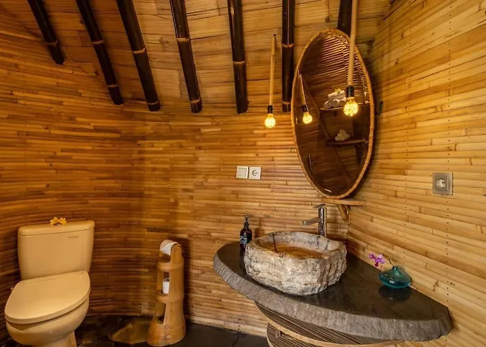 Villa Harmony House, Bamboo House With Pool View Bringkit