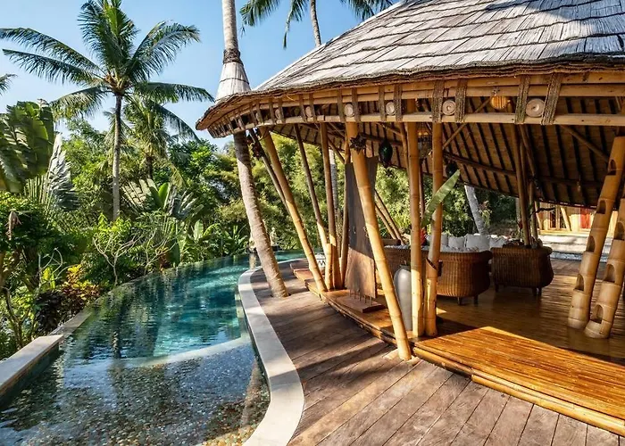 Harmony House, Bamboo House With Pool View *